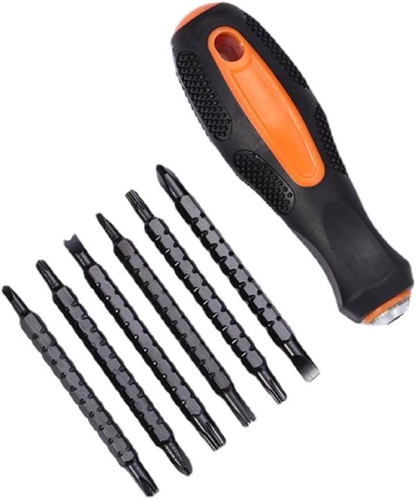 Magnetic Ratchet Screwdriver Set - Ultimate 6-in-1 Home Repair Tool Kit