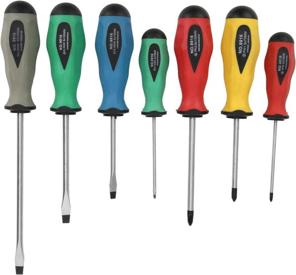 Versatile Screwdriver Set - Premium Alloy Steel Construction