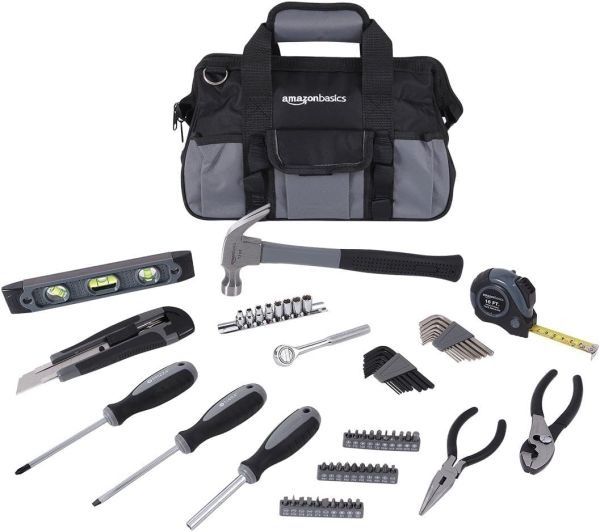 Ultimate Home Repair Tool Kit Set - 65 Pieces