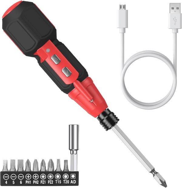 Cordless Power Screwdriver Set - The Ultimate Home Repair Tool Kit