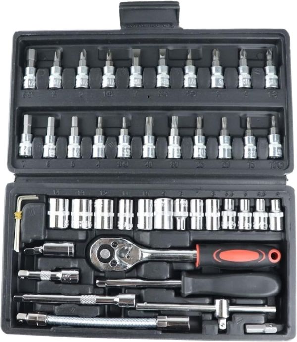 GuriDo 46-Piece Home Repair Tool Kit - A Perfect Companion for all your DIY Projects!