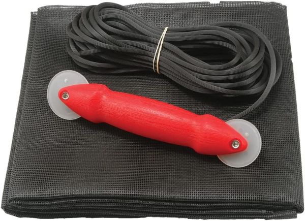 Screen Door Repair Kit - Fiberglass Cloth & Rolling Tool