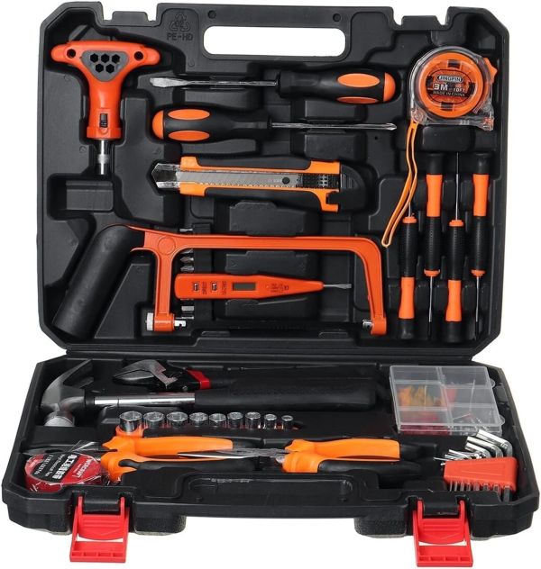 Ultimate Repair Arsenal - 105-Piece Hardware Tools Kit with Storage Box