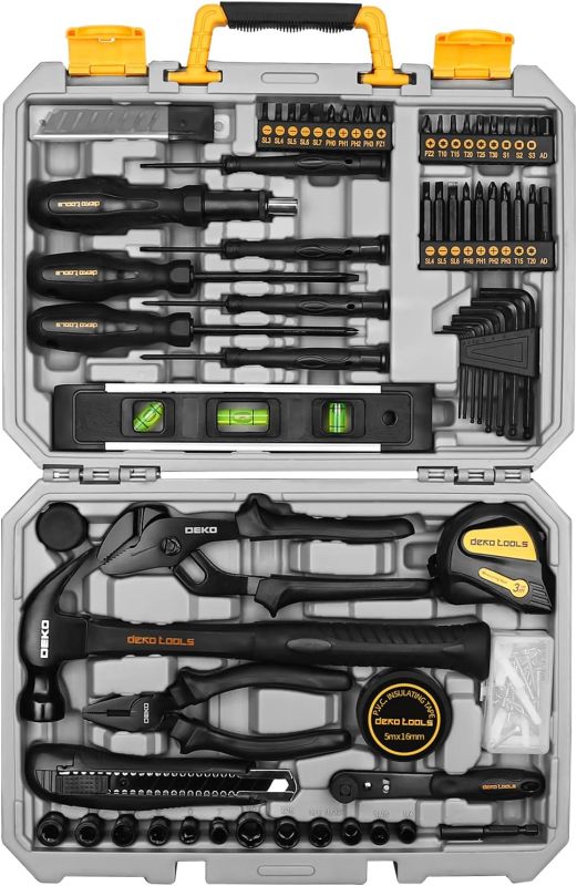 DEKOPRO 150 Piece Tool Set - The Ultimate Home Repair Companion