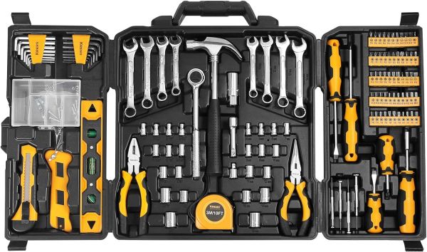 KREBS 168 Piece Hand Tool Kit and Tool Set