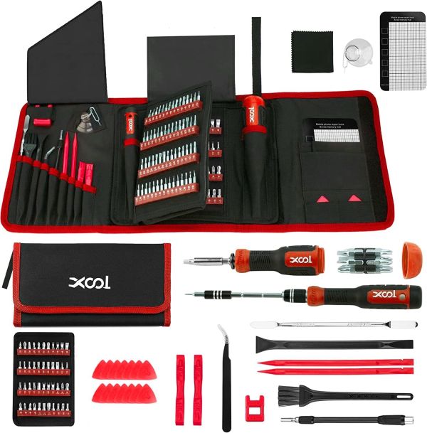 XOOL 200 in 1 Precision Screwdriver Set - Ultimate Electronics Repair Tool Kit