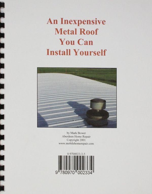 DIY Metal Roof for Mobile Homes