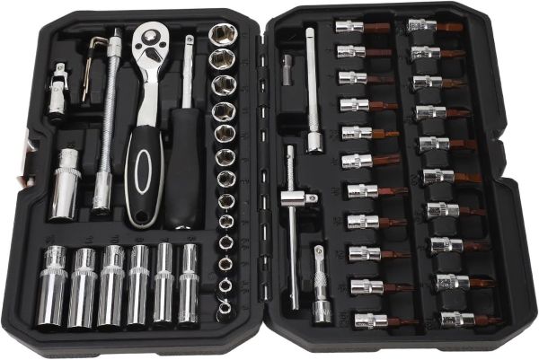 Sorandy Portable Socket Wrench Set with Storage Case