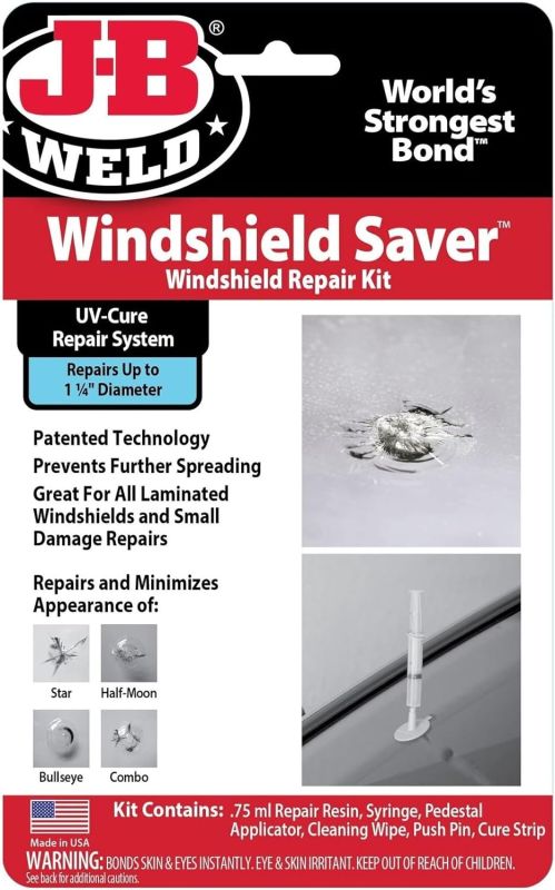 J-B Weld 2100 Windshield Savior Repair Kit