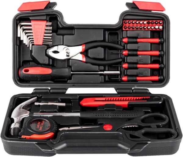 Ultimate Home Repair Tool Set - 39 Piece Kit