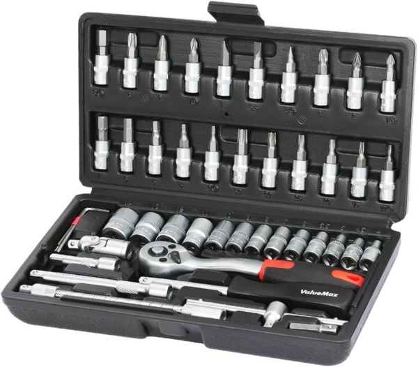 GuriDo 46PC Tool Kit for Household Repair and DIY