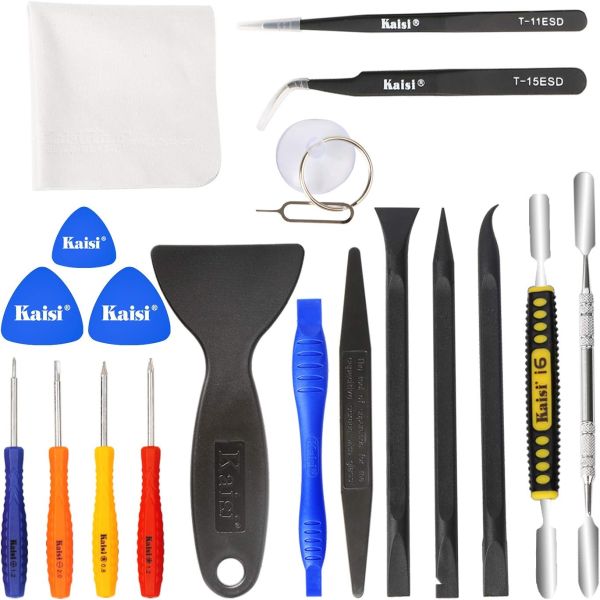 Kaisi Pro Repair Kit - 20 Piece Pry Tool Set for Electronics