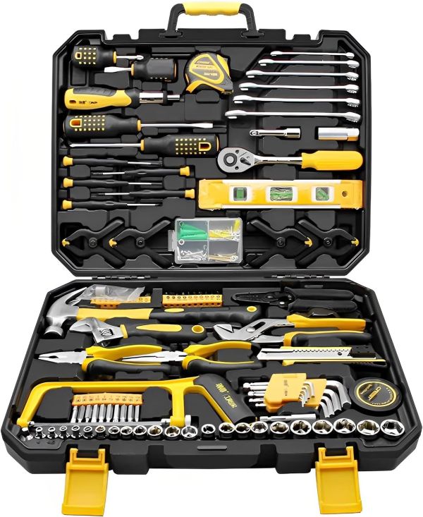 Liakai 168-Piece Socket Wrench Auto Repair Tool Combination Package