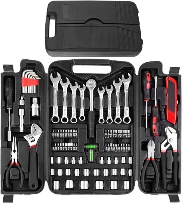 KAROYD Deluxe 95 Piece Tool Set - The Ultimate Toolbox for Every Home Repair Need