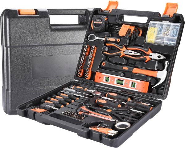 TOOLZILLA 57-Piece Comprehensive Home Tool Set