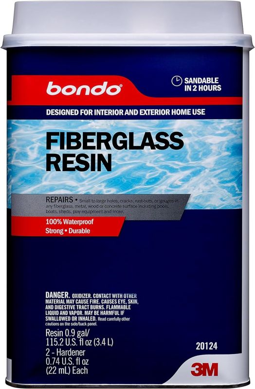 Bondo Fiberglass Resin - Ultimate Waterproof Solution for Home Repair