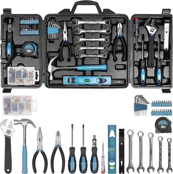 WESCO 144pcs Home Tool Kit - The Ultimate Handyman's Companion