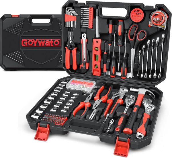 GoYwato Complete Home Repair Tool Kit - 287PCs