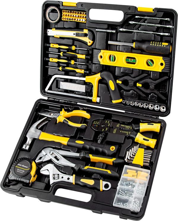 CARTMAN 218 Piece Tool Set - Ultimate Home Repair Kit