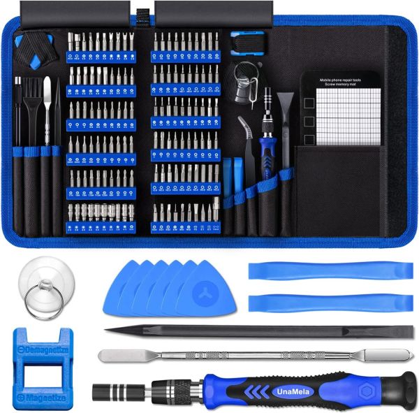 Precision Screwdriver Set, Unamela 139 in 1 Computer Repair Tool Kit