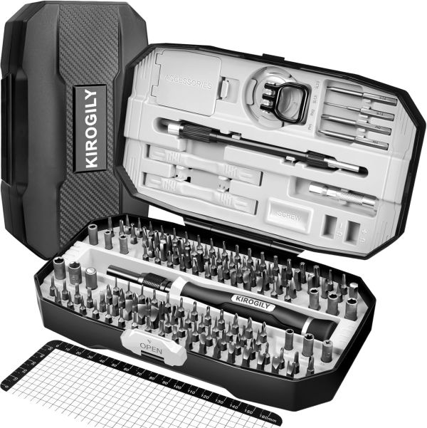 KIROGILY Precision Screwdriver Set - Ultimate Tool Kit for Repairing Electronics and More