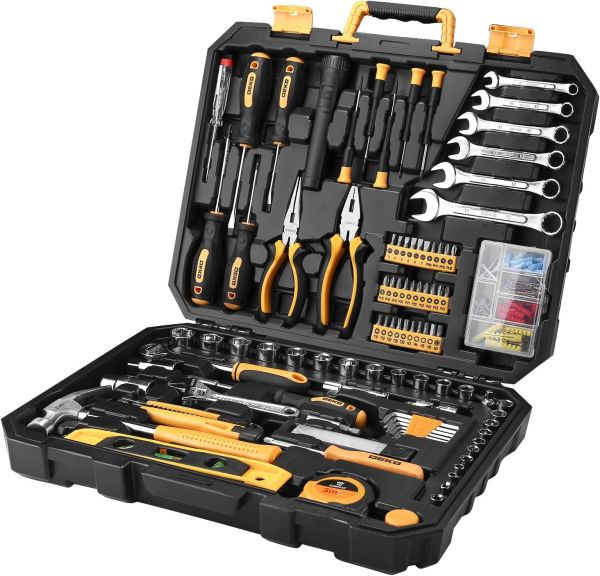 DEKOPRO 208 Piece Tool Set - The Ultimate Toolbox for Home Repairs