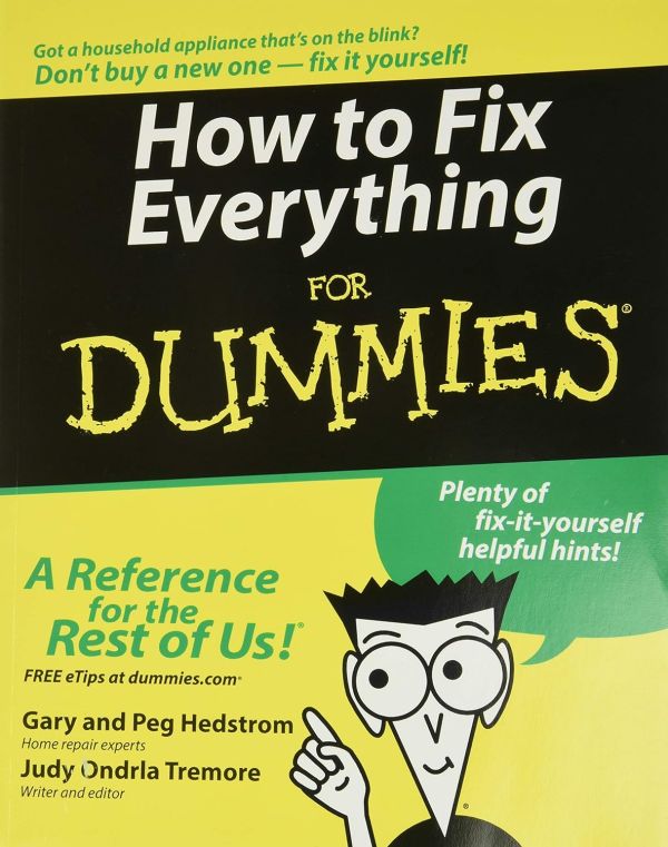 How to Fix Everything For Dummies Paperback