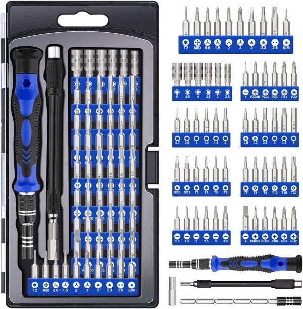 62-in-1 Precision Screwdriver Kit - The Ultimate Electronics Repair Tool Kit