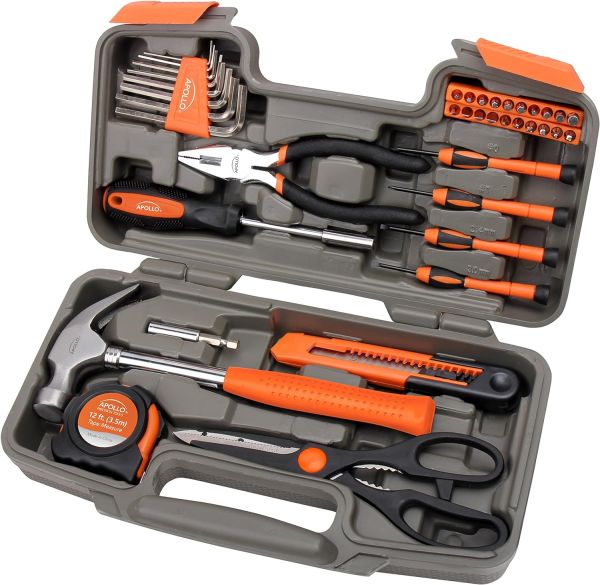 Apollo Tools Ultimate 39-Piece Home Repair Tool Set