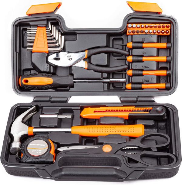 CARTMAN 39 Piece Home Repair Tool Set