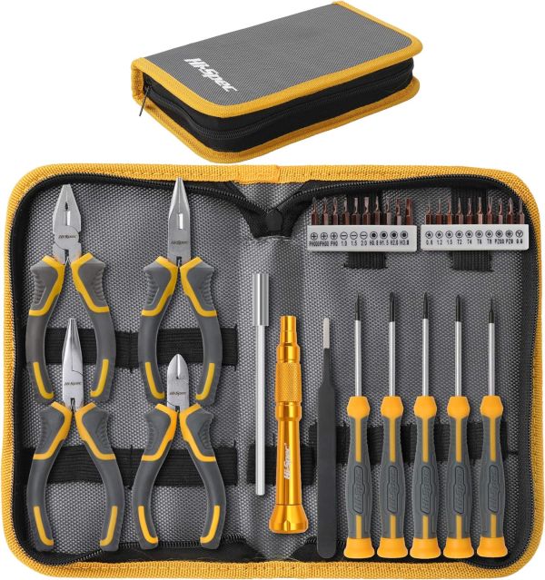 Hi-Spec Electronics Repair & Opening Tool Kit Set for Laptops, Phones, and More